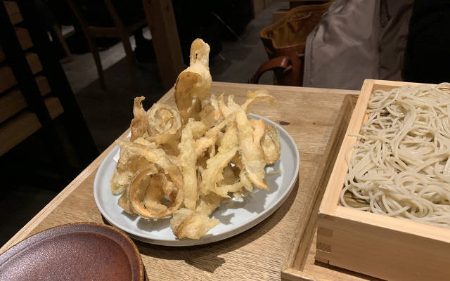 Gobo (burdock root) tempura